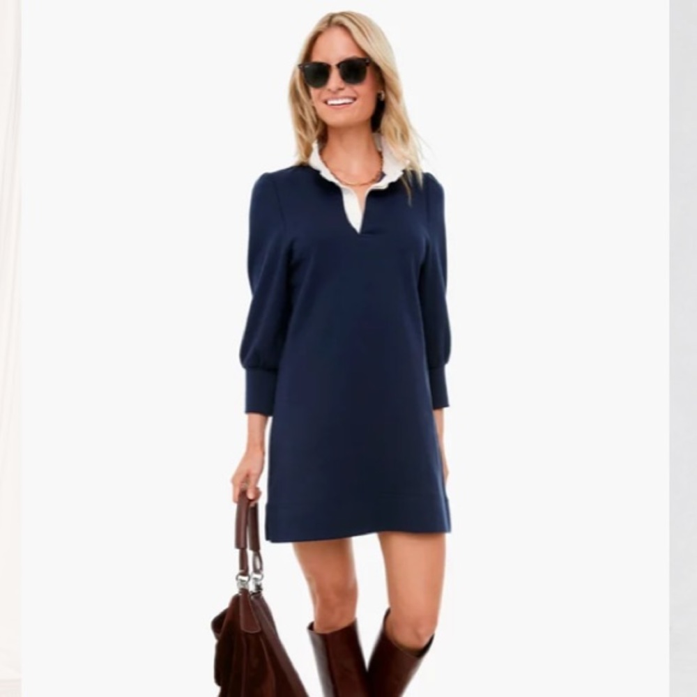 Navy Charlotte Terry Dress
POMANDER PLACE